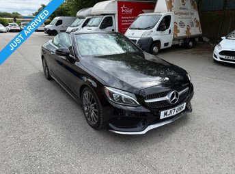 2017 MERCEDES-BENZ C CLASS 2.1 C220d AMG Line Cabriolet 2dr Diesel G-Tronic+ Euro 6 (stop/start) (170 ps) &pound;14250.00