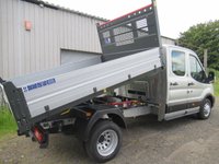 USED 2026 26 FORD TRANSIT 350 LWB 26 Ford Transit T350 Double cab Tipper Dual rear wheel 165ps Trend  165 ps Trend Dual Rear wheels