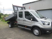 USED 2026 26 FORD TRANSIT 350 LWB 26 Ford Transit T350 Double cab Tipper Dual rear wheel 165ps Trend  165 ps Trend Dual Rear wheels