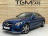 USED 2017 17 MERCEDES-BENZ C-CLASS 2.1 C250d AMG Line (Premium) Coupe 2dr Diesel G-Tronic+ 4MATIC Euro 6 (s/s) (204 ps) 2 KEYS, LOW MILEAGE