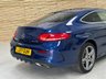 USED 2017 17 MERCEDES-BENZ C-CLASS 2.1 C250d AMG Line (Premium) Coupe 2dr Diesel G-Tronic+ 4MATIC Euro 6 (s/s) (204 ps) 2 KEYS, LOW MILEAGE