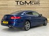 USED 2017 17 MERCEDES-BENZ C-CLASS 2.1 C250d AMG Line (Premium) Coupe 2dr Diesel G-Tronic+ 4MATIC Euro 6 (s/s) (204 ps) 2 KEYS, LOW MILEAGE