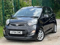 USED 2014 64 KIA PICANTO 1.25 2 Auto Euro 5 5dr REAR PARKING SENSORS-SAT NAV