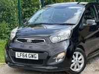 USED 2014 64 KIA PICANTO 1.25 2 Auto Euro 5 5dr REAR PARKING SENSORS-SAT NAV