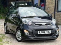 USED 2014 64 KIA PICANTO 1.25 2 Auto Euro 5 5dr REAR PARKING SENSORS-SAT NAV