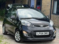USED 2014 64 KIA PICANTO 1.25 2 Auto Euro 5 5dr REAR PARKING SENSORS-SAT NAV