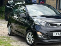 USED 2014 64 KIA PICANTO 1.25 2 Auto Euro 5 5dr REAR PARKING SENSORS-SAT NAV