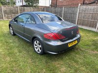 USED 2006 06 PEUGEOT 307 CC 2.0 16v S Convertible 2dr Petrol Manual (192 g/km, 140 bhp) CLIMATE CONTROL A/C, POWER ROOF