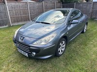 USED 2006 06 PEUGEOT 307 CC 2.0 16v S Convertible 2dr Petrol Manual (192 g/km, 140 bhp) CLIMATE CONTROL A/C, POWER ROOF