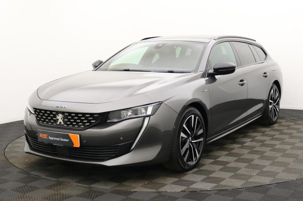 USED 2022 22 PEUGEOT 508 SW 1.6 11.8kWh GT Premium Estate 5dr Petrol Plug-in Hybrid e-EAT Euro 6 (s/s) (225 ps) Car Play, Sun Roof, Camera