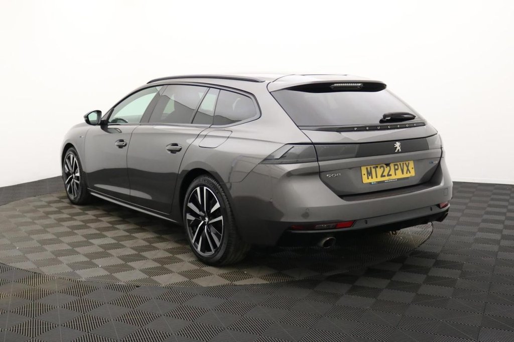 USED 2022 22 PEUGEOT 508 SW 1.6 11.8kWh GT Premium Estate 5dr Petrol Plug-in Hybrid e-EAT Euro 6 (s/s) (225 ps) Car Play, Sun Roof, Camera