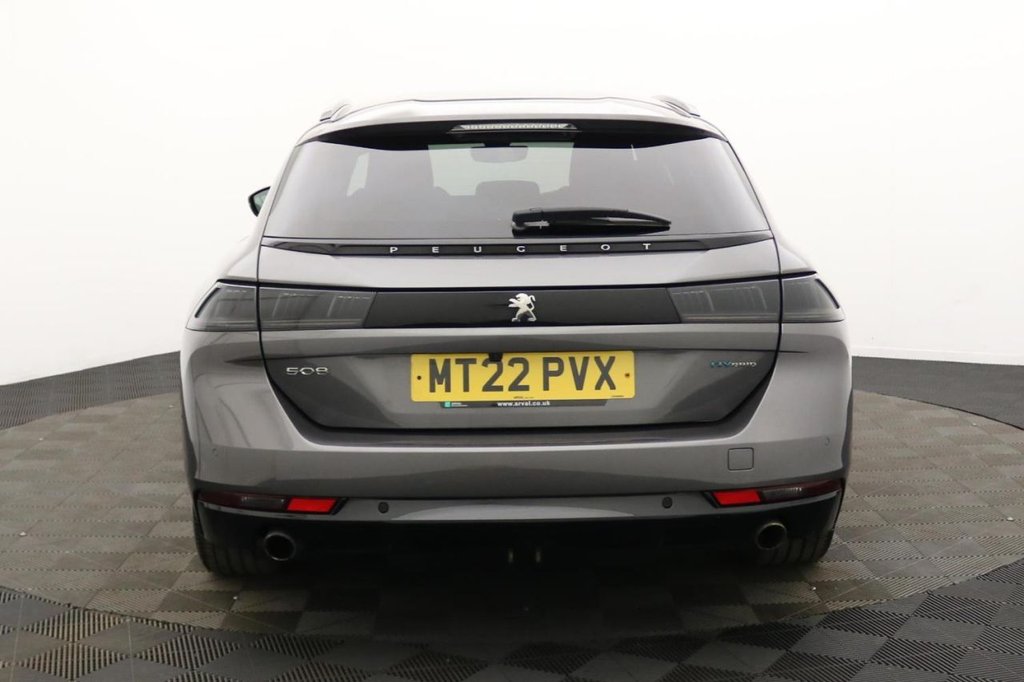 USED 2022 22 PEUGEOT 508 SW 1.6 11.8kWh GT Premium Estate 5dr Petrol Plug-in Hybrid e-EAT Euro 6 (s/s) (225 ps) Car Play, Sun Roof, Camera