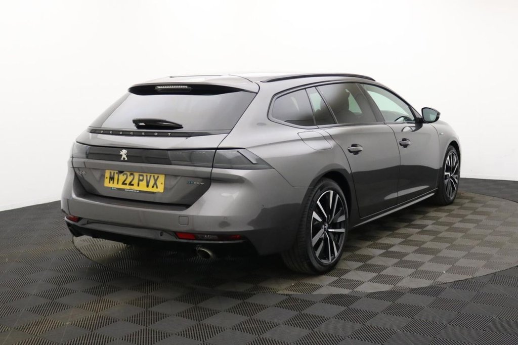 USED 2022 22 PEUGEOT 508 SW 1.6 11.8kWh GT Premium Estate 5dr Petrol Plug-in Hybrid e-EAT Euro 6 (s/s) (225 ps) Car Play, Sun Roof, Camera