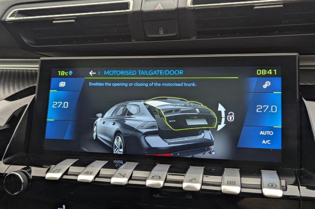 USED 2022 22 PEUGEOT 508 SW 1.6 11.8kWh GT Premium Estate 5dr Petrol Plug-in Hybrid e-EAT Euro 6 (s/s) (225 ps) Car Play, Sun Roof, Camera