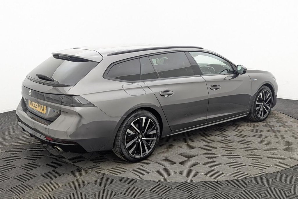 USED 2022 22 PEUGEOT 508 SW 1.6 11.8kWh GT Premium Estate 5dr Petrol Plug-in Hybrid e-EAT Euro 6 (s/s) (225 ps) Car Play, Sun Roof, Camera