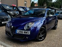 USED 2016 16 ALFA ROMEO MITO 875 TB TwinAir QV Line Hatchback 3dr Petrol Manual Euro 6 (s/s) (105 ps) Full Service History * Low Miles * 2 Owners
