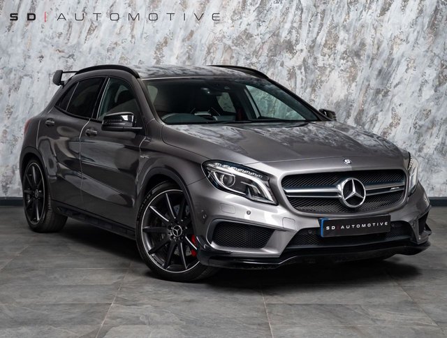View our Mercedes-Benz Gla 2.0 GLA45 AMG SUV 5dr Petrol SpdS DCT 4MATIC Euro 6 (s/s) (360 ps)