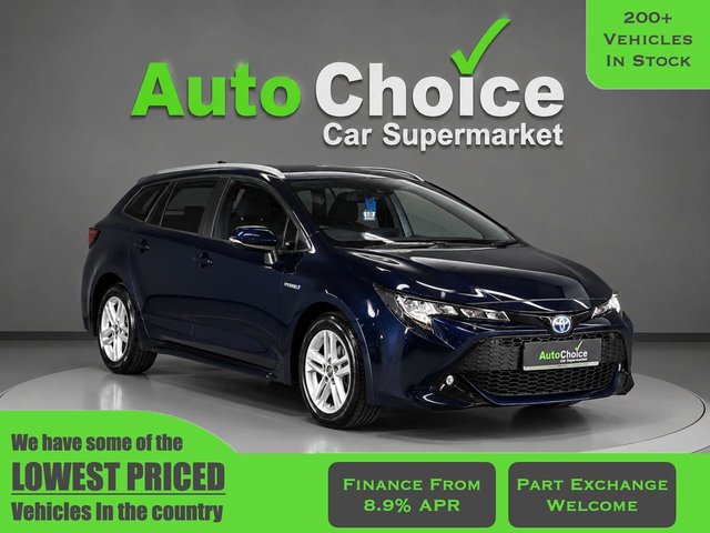 View our Toyota Corolla 2.0 VVT-h GPF Icon Tech Touring Sports 5dr Petrol Hybrid CVT Euro 6 (s/s) (184 ps) in Blackburn