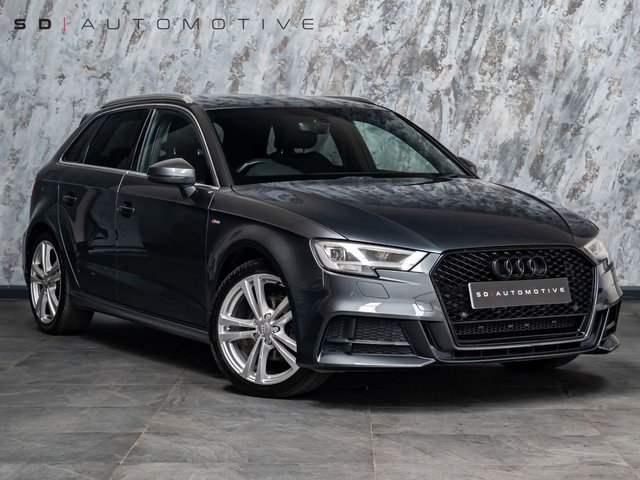 View our Audi A3 1.4 TFSI CoD S line Sportback 5dr Petrol S Tronic Euro 6 (s/s) (150 ps)