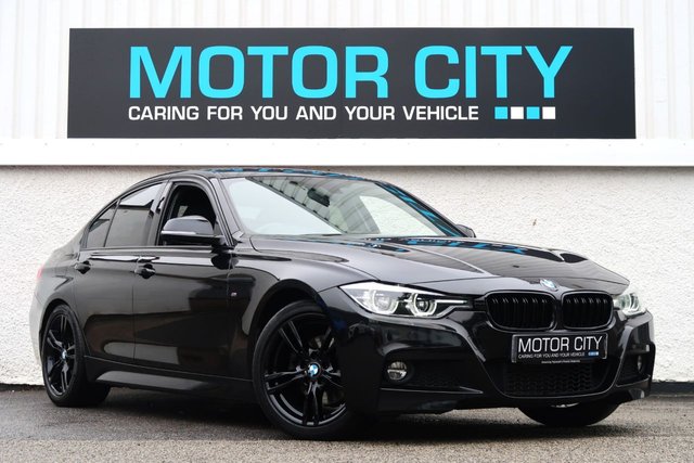 2018 68 BMW 3 SERIES 2.0 320d M Sport Saloon 4dr Diesel Auto Euro 6 (s/s) (190 ps) STEALTHY LOADED AUTOMATIC