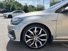 USED 2019 19 VOLKSWAGEN GOLF 2.0 TDI GTD Hatchback 5dr Diesel DSG Euro 6 (s/s) (184 ps)-1 Owner From New-Plus Demo-Finished In Tungsten Silver Metallic With Heated Black Leather Upholstery-Upgrade 19in Alloy Wheels - Santiago-Factory Extras Worth �&pound;3,470-The Very Best. 