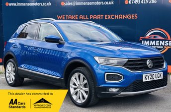 2020 VOLKSWAGEN T-ROC 1.5 TSI GPF EVO SEL SUV 5dr Petrol DSG Euro 6 (s/s) (150 ps) &pound;12795.00