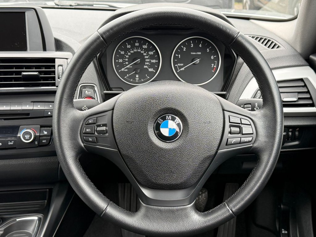 USED 2013 13 BMW 1 SERIES 1.6 116i SE Hatchback 5dr Petrol Auto Euro 6 (s/s) (136 ps) AUTO+FULL HISTORY+PHONE+CRUIS