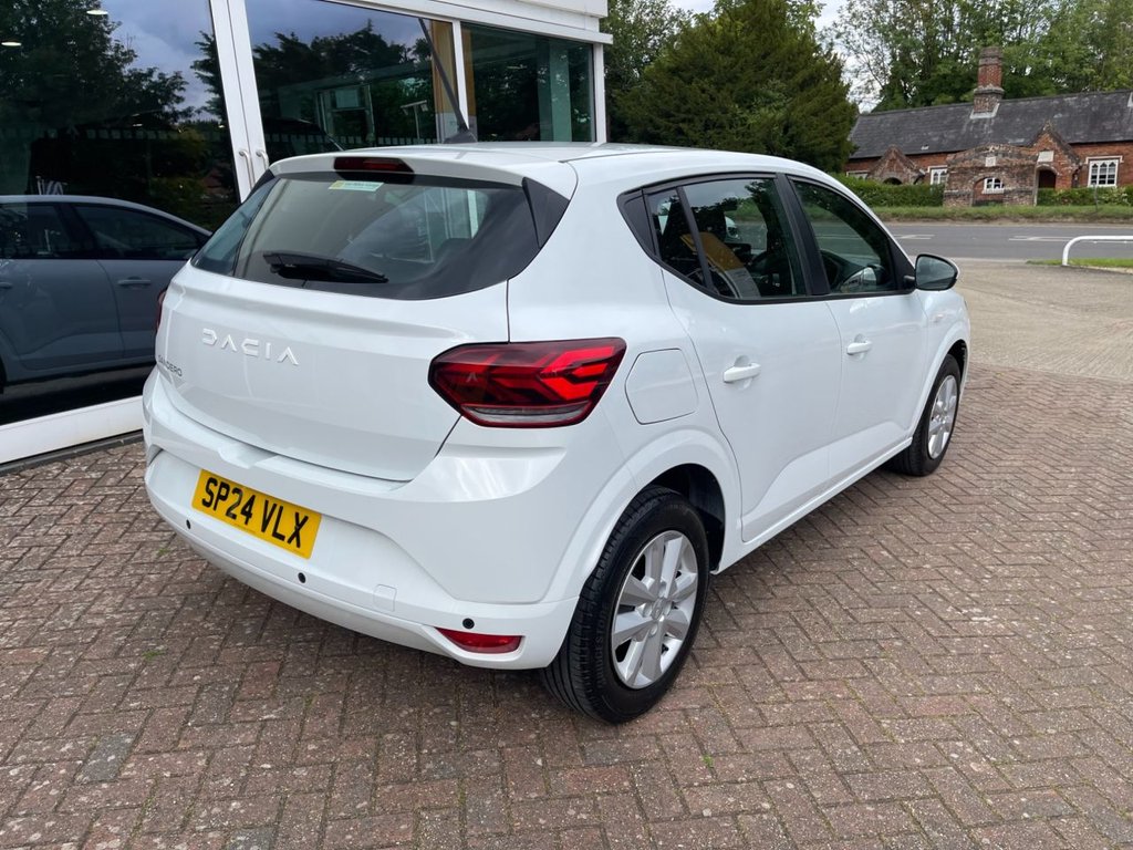 USED 2024 24 DACIA SANDERO 1.0 TCe Expression Hatchback 5dr Petrol Manual Euro 6 (s/s) (90 ps) 