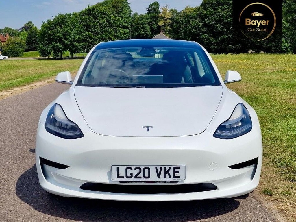 USED 2020 20 TESLA Model 3 Standard Range Plus Saloon 4dr Electric Auto RWD (241 bhp) FINANCE AVAILABLE