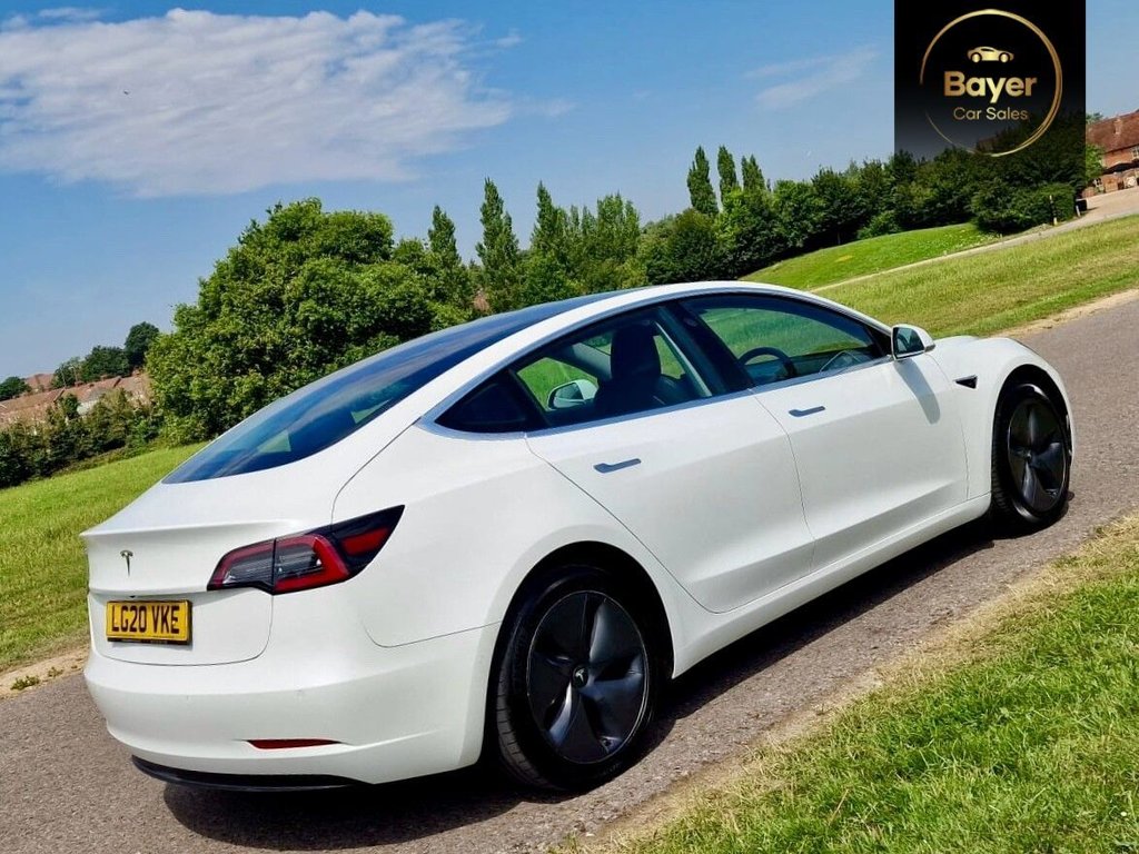 USED 2020 20 TESLA Model 3 Standard Range Plus Saloon 4dr Electric Auto RWD (241 bhp) FINANCE AVAILABLE
