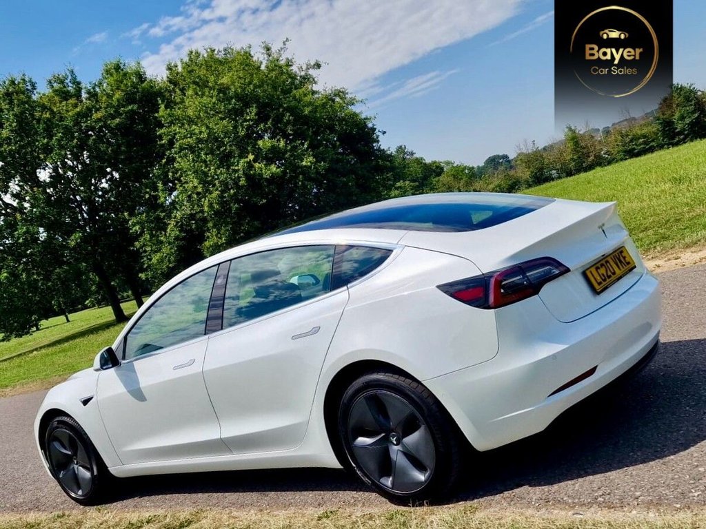 USED 2020 20 TESLA Model 3 Standard Range Plus Saloon 4dr Electric Auto RWD (241 bhp) FINANCE AVAILABLE