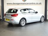 USED 2018 67 BMW 1 SERIES 1.5 116d SE Business Hatchback 5dr Diesel Manual Euro 6 (s/s) (116 ps) FULL SERVICE HISTORY + SATELLITE NAVIGATION + APPS CONTROL + ENHANCED BLUETOOTH PHONE PREPARATION WITH USB AUDIO INTERFACE AND VOICE CONTROL + DAB DIGITAL RADIO + CLIMATE CONTROL + AIR CONDITIONING + KEYLESS START + HILL HOLD START ASSIST + SELECTABLE DRIVING MODES + IN CAR ENTERTAINMENT WITH MEDIA DISPLAY + LEATHER MULTI FUNCTIONAL STEERING WHEEL + AUTOMATIC LED HEADLIGHTS + CRUISE CONTROL WITH BRAKE FUNCTION + PARKING SENSORS + LED DAY TIME RUNNING LIGHTS + AUTO DIMMING REAR VIEW MIRROR