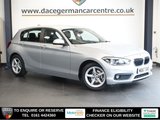 USED 2018 67 BMW 1 SERIES 1.5 116d SE Business Hatchback 5dr Diesel Manual Euro 6 (s/s) (116 ps) FULL SERVICE HISTORY + SATELLITE NAVIGATION + APPS CONTROL + ENHANCED BLUETOOTH PHONE PREPARATION WITH USB AUDIO INTERFACE AND VOICE CONTROL + DAB DIGITAL RADIO + CLIMATE CONTROL + AIR CONDITIONING + KEYLESS START + HILL HOLD START ASSIST + SELECTABLE DRIVING MODES + IN CAR ENTERTAINMENT WITH MEDIA DISPLAY + LEATHER MULTI FUNCTIONAL STEERING WHEEL + AUTOMATIC LED HEADLIGHTS + CRUISE CONTROL WITH BRAKE FUNCTION + PARKING SENSORS + LED DAY TIME RUNNING LIGHTS + AUTO DIMMING REAR VIEW MIRROR