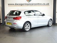 USED 2018 67 BMW 1 SERIES 1.5 116d SE Business Hatchback 5dr Diesel Manual Euro 6 (s/s) (116 ps) FULL SERVICE HISTORY + SATELLITE NAVIGATION + APPS CONTROL + ENHANCED BLUETOOTH PHONE PREPARATION WITH USB AUDIO INTERFACE AND VOICE CONTROL + DAB DIGITAL RADIO + CLIMATE CONTROL + AIR CONDITIONING + KEYLESS START + HILL HOLD START ASSIST + SELECTABLE DRIVING MODES + IN CAR ENTERTAINMENT WITH MEDIA DISPLAY + LEATHER MULTI FUNCTIONAL STEERING WHEEL + AUTOMATIC LED HEADLIGHTS + CRUISE CONTROL WITH BRAKE FUNCTION + PARKING SENSORS + LED DAY TIME RUNNING LIGHTS + AUTO DIMMING REAR VIEW MIRROR