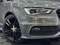 USED 2015 15 AUDI A3 1.6 TDI S line Sportback 5dr Diesel Manual Euro 6 (s/s) (110 ps) STUNNING DAYTONA GREY S LINE A3
