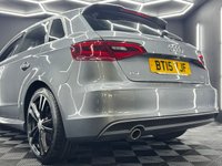 USED 2015 15 AUDI A3 1.6 TDI S line Sportback 5dr Diesel Manual Euro 6 (s/s) (110 ps) STUNNING DAYTONA GREY S LINE A3
