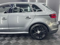 USED 2015 15 AUDI A3 1.6 TDI S line Sportback 5dr Diesel Manual Euro 6 (s/s) (110 ps) STUNNING DAYTONA GREY S LINE A3