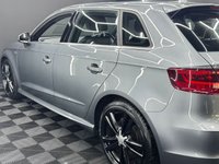 USED 2015 15 AUDI A3 1.6 TDI S line Sportback 5dr Diesel Manual Euro 6 (s/s) (110 ps) STUNNING DAYTONA GREY S LINE A3