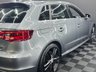 USED 2015 15 AUDI A3 1.6 TDI S line Sportback 5dr Diesel Manual Euro 6 (s/s) (110 ps) STUNNING DAYTONA GREY S LINE A3