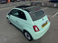 USED 2020 70 FIAT 500C 1.0 MHEV Lounge Convertible 2dr Petrol Manual Euro 6 (s/s) (70 bhp) CONVERTIBLE -- SAT NAV -- CAR PLAY -- SENSORS -- CRUISE
