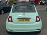 USED 2020 70 FIAT 500C 1.0 MHEV Lounge Convertible 2dr Petrol Manual Euro 6 (s/s) (70 bhp) CONVERTIBLE -- SAT NAV -- CAR PLAY -- SENSORS -- CRUISE