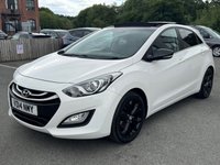 USED 2014 14 HYUNDAI I30 1.6 SE Hatchback 5dr Petrol Manual Euro 5 (Panoramic Roof) (120 ps) 1 OWNER -- SUNROOF -- PARK SENSORS -- CRUISE -- FSH