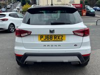 USED 2018 68 SEAT ARONA 1.0 TSI GPF FR SUV 5dr Petrol DSG Euro 6 (s/s) (115 ps) AUTO -- FULL SERVICE HISTORY -- SAT NAV -- CRUISE -- PARKING SENSORS