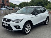 USED 2018 68 SEAT ARONA 1.0 TSI GPF FR SUV 5dr Petrol DSG Euro 6 (s/s) (115 ps) AUTO -- FULL SERVICE HISTORY -- SAT NAV -- CRUISE -- PARKING SENSORS