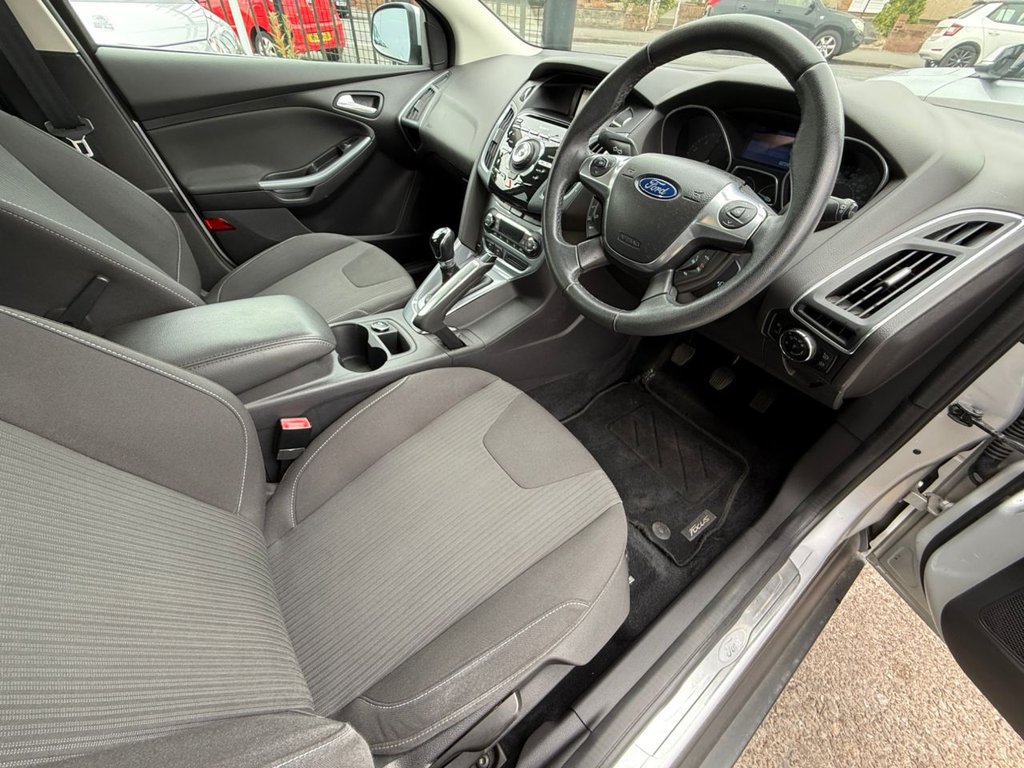 USED 2012 61 FORD FOCUS 1.6 Titanium Hatchback 5dr Petrol Manual Euro 5 (125 ps) FULL HISTORY+PHONE+SENSO+CRUIS