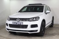USED 2014 14 VOLKSWAGEN TOUAREG 3.0 TDI V6 BlueMotion Tech R-Line SUV 5dr Diesel Tiptronic 4WD Euro 5 (s/s) (245 ps) Panoramic Roof, Parking Sensors,
