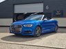 USED 2017 67 AUDI S3 2.0 TFSI Cabriolet 2dr Petrol S Tronic quattro Euro 6 (s/s) (310 ps) 