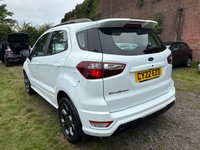 USED 2022 22 FORD ECOSPORT 1.0T EcoBoost GPF ST-Line SUV 5dr Petrol Manual Euro 6 (s/s) (140 ps) *      ULEZ COMPLIANT   - MOT**AIR CON*ALLOY WHEELS**APPLE CAR PLAY-