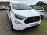 USED 2022 22 FORD ECOSPORT 1.0T EcoBoost GPF ST-Line SUV 5dr Petrol Manual Euro 6 (s/s) (140 ps) *      ULEZ COMPLIANT   - MOT**AIR CON*ALLOY WHEELS**APPLE CAR PLAY-