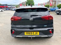 USED 2019 69 KIA NIRO 1.6 GDi 3 HYBRID DCT AUTO 140 BHP + SAT NAV + HEATED LEATHER 